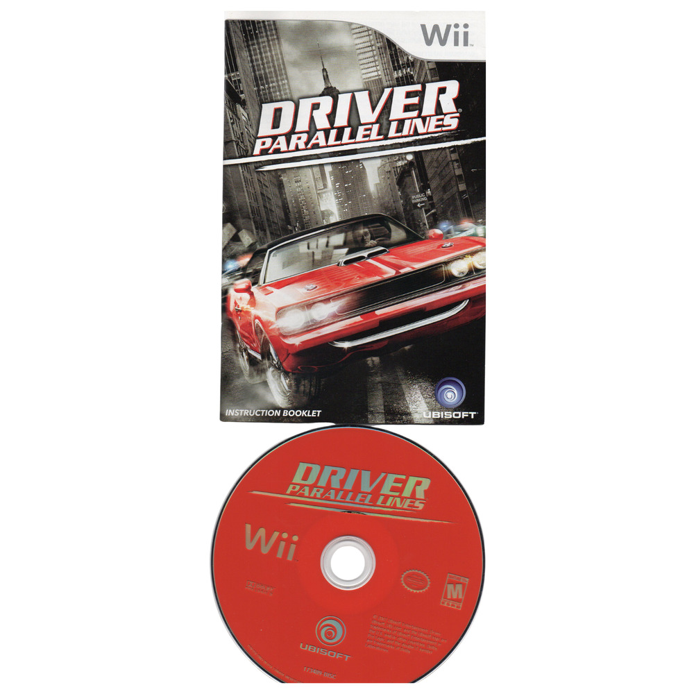 Nintendo Wii Driver Parallel Lines Game With Instruction Booklet 2007 - Picture 3 of 3